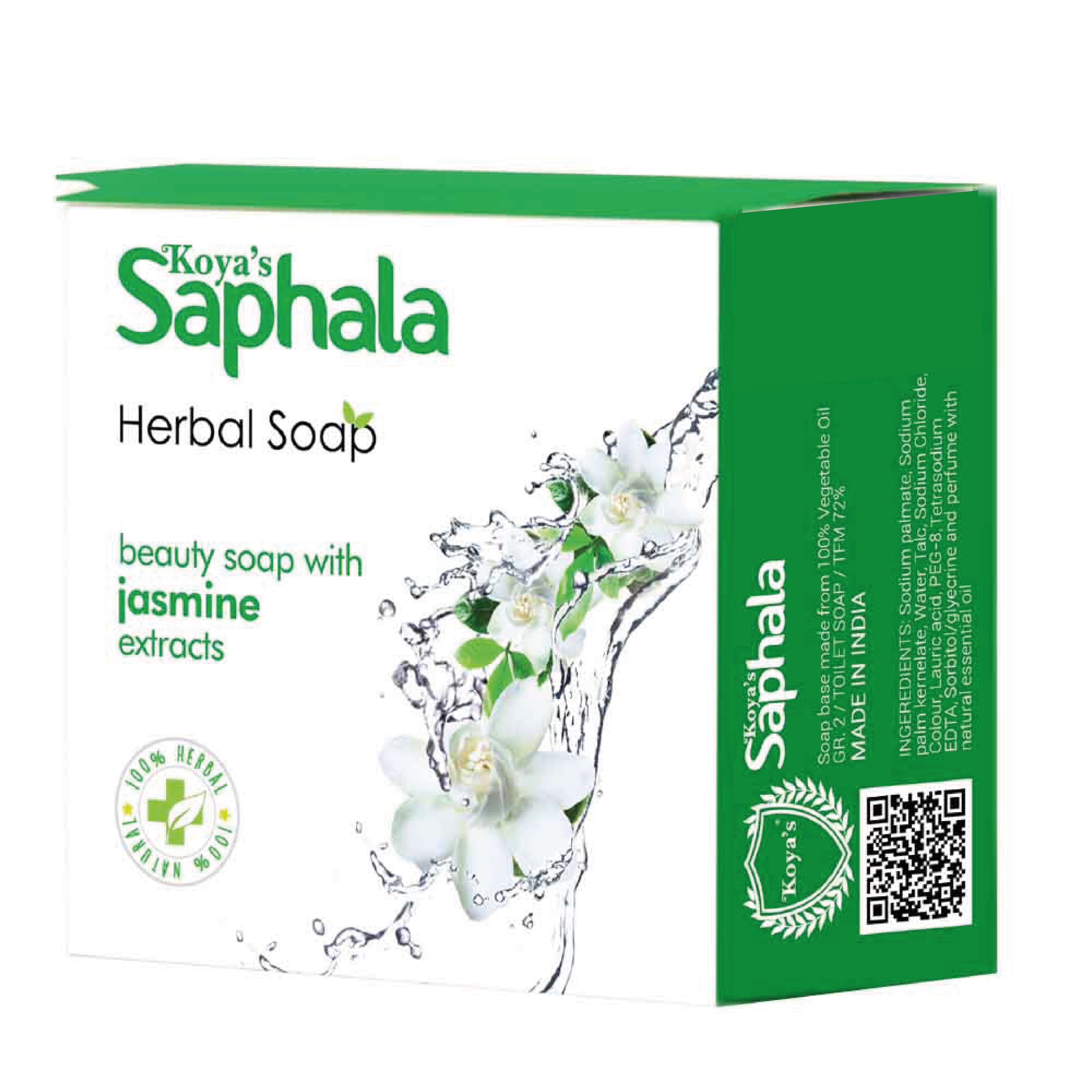 Koyas Saphala Herbal Soap Jasmine